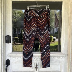 Terra and Sky Womens Plus Size Halloween Leggings‎ 2X A2